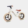 Nowoczesny rowerek biegowy z oświetleniem LED Cavalcare Lunare w kolorze beżowym dla dziewczynki i dla chłopca